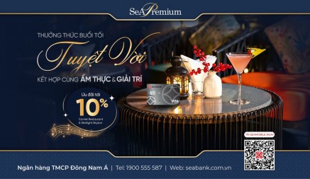 Ưu đãi giảm giá nhà hàng và Skybar tại khách sạn Aurora Hà Nội